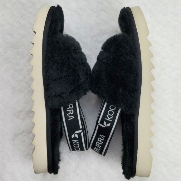 Koolaburra By UGG Fuzz’n Li Sandal Slipper Size 3 - Picture 5 of 17